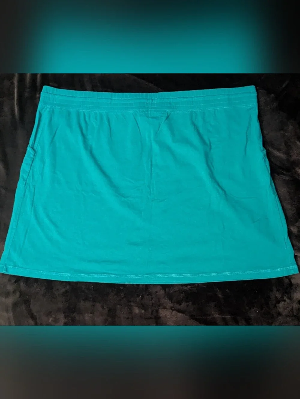 Merona Teal Drawstring Skirt - Women Plus Size 3X
